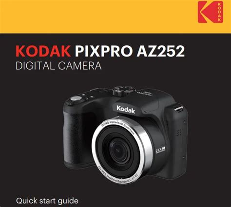 KODAK Pixpro Az252 Digital Camera manual - ItsManual