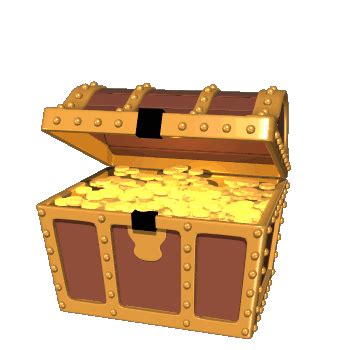 Gold treasure chest clipart – Clipartix