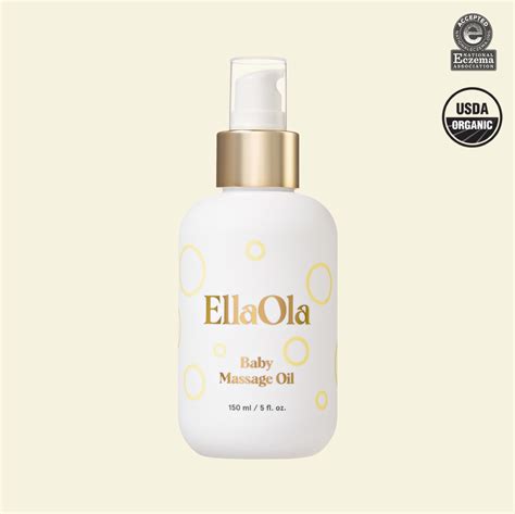 100% Organic Baby Massage Oil