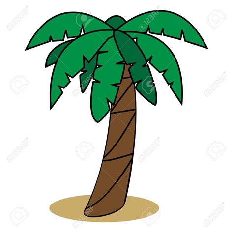 Cartoon Palm Tree Stock Photos Images, Royalty Free Cartoon Palm ...