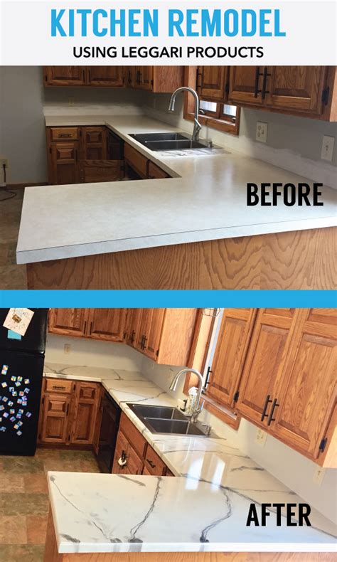 Kitchen transformation! Go over almost any surface and get a custom ...