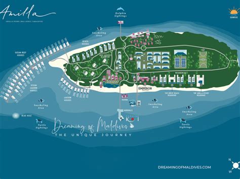 Baros Maldives Resort Maps