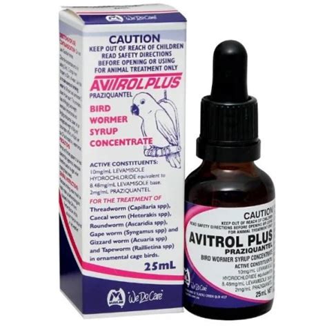 Avitrol Plus Worm Syrup 25ml