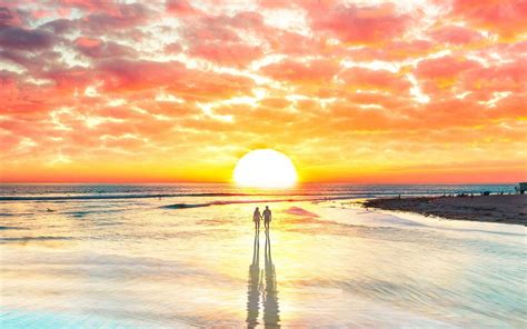 Anime Couple Sunset Wallpapers - Top Free Anime Couple Sunset Backgrounds - WallpaperAccess