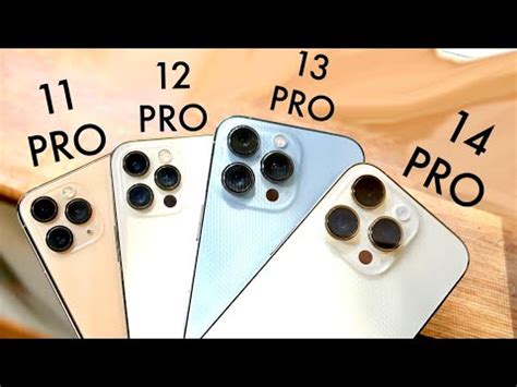 iPhone 14 Pro Vs iPhone 13 Pro Vs iPhone 12 Pro Vs iPhone 11 Pro Camera ...