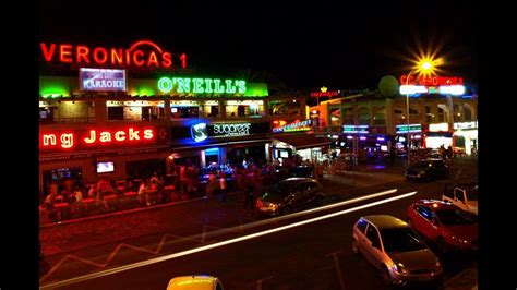 Tenerife. Part4. Nightlife in Playa de las Americas - YouTube