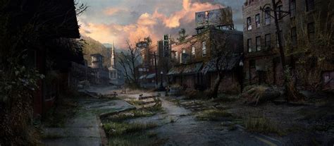 Image result for last of us environment concept art in 2019 | Concept ...