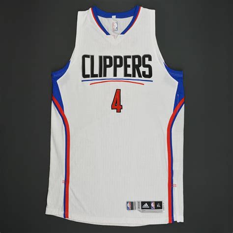 JJ Redick - Los Angeles Clippers - White Playoffs Game-Worn Jersey ...