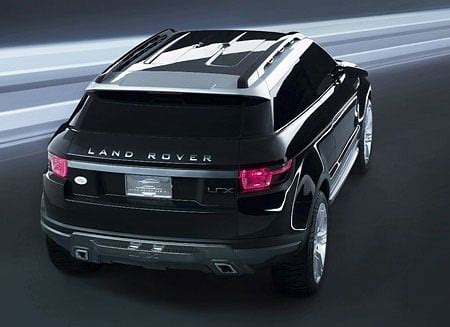 Land Rover Black and Silver LRX Hybrid Concept - paultan.org