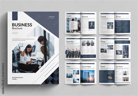 Business Brochure Template Stock Template | Adobe Stock