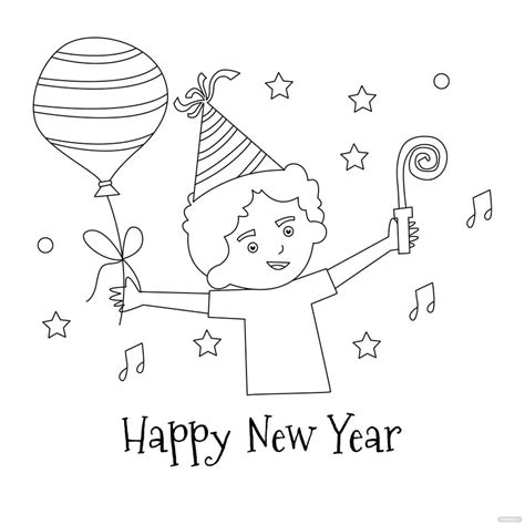 Details 141+ happy new year drawing easy latest - vietkidsiq.edu.vn