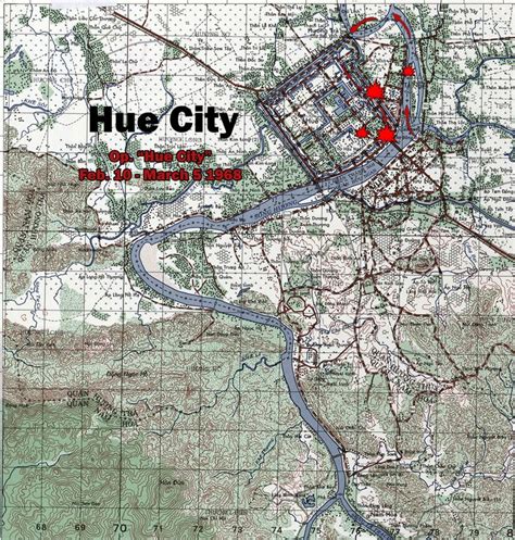 Hue, battle of | Historical maps, City photo, City