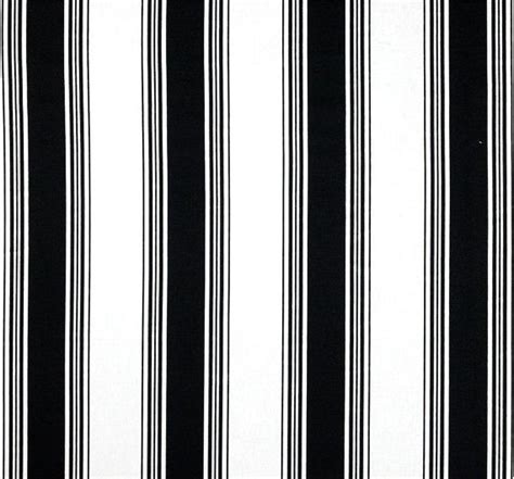 Classic Black & White Stripe Home Decor Fabric by the Yard Designer ...