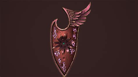 ArtStation - Rune shield | Game Assets