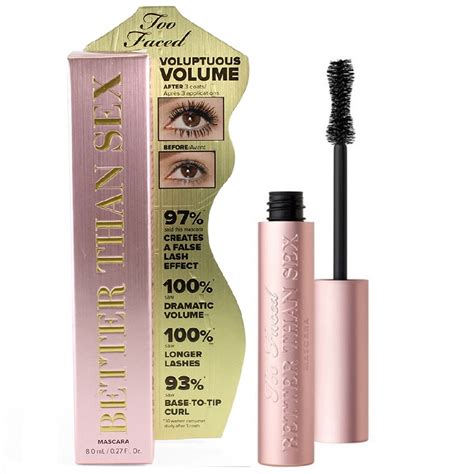 Too Faced 8mL Better Than Sex Volumising Mascara Full Size (Non-Waterp – Skincare Australia