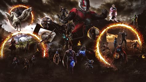 All Characters Avengers Endgame 4K HD Avengers Endgame Wallpapers | HD ...