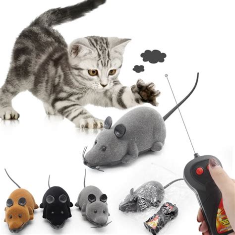 Electronic pet Toy Wireless Remote Control Mouse Electronic RC Mice ...