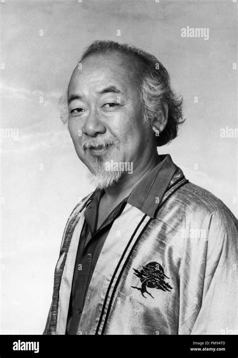 Studio Publicity Still from "The Karate Kid, Part II" Pat Morita © 1986 Columbia Pictures All ...