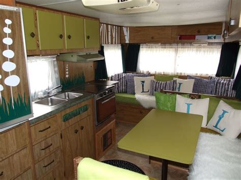 vintage holiday rambler interior - Google Search | Camper interior, Vintage campers trailers ...