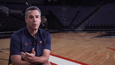 Tony Bennett, head coach of Virginia Men's Basketball, credits his team ...