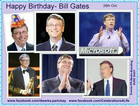 Dwarka Parichay News - Info Services: Happy Birthday- Bill Gates