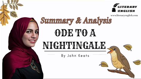 Analysis of Ode to a Nightingale by John Keats | Summary & Poetic ...