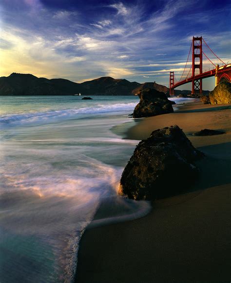 Golden Gate From Baker Beach Photograph by Adonis Villanueva | Fine Art ...