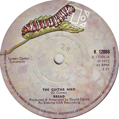 Bread - The Guitar Man (1972, Solid Centre, Vinyl) | Discogs