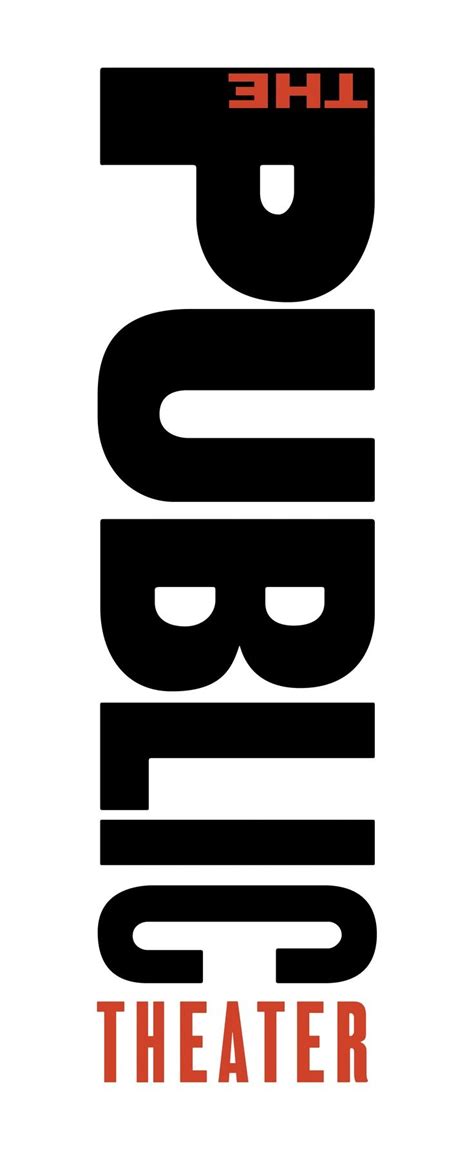 Paula scher, Typographic logo design, Public theater