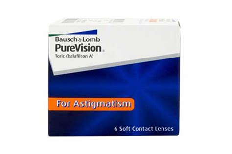 PureVision Toric 3 Pack Monthly Disposable Contact Lenses ...