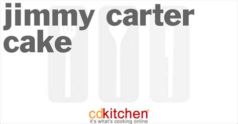 Jimmy Carter Cake Recipe | CDKitchen.com