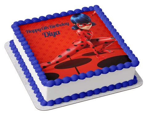 Miraculous ladybug cake