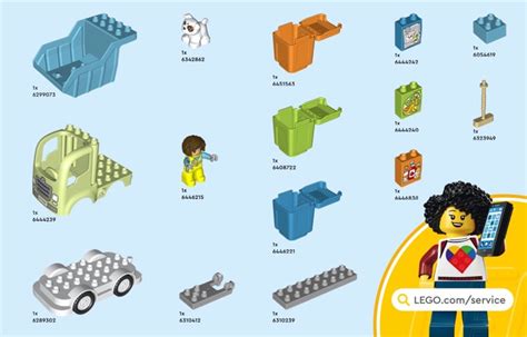 LEGO 10987 Recycling Truck Instructions, Duplo - {None}