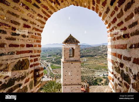 The Moorish Alora Castle in the Andalusian village of Alora Stock Photo - Alamy