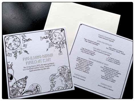 Practical Pinay: Our Tagalog Wedding Invitation