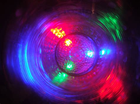 LED Lights | A drinking glass with LED lights in the bottom.… | Flickr