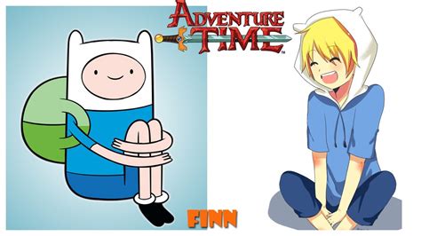 Adventure Time Characters As Anime - YouTube