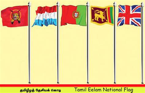 Tamil Eelam National Flag - Tamil Heritage