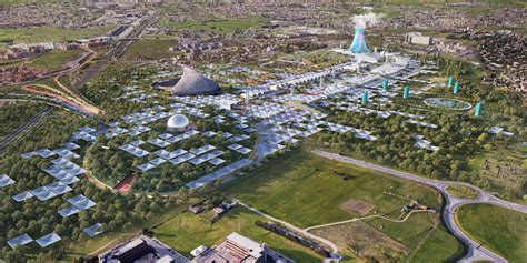 The World’s Largest Urban Solar Farm - Master Plan for Expo 2030 in ...