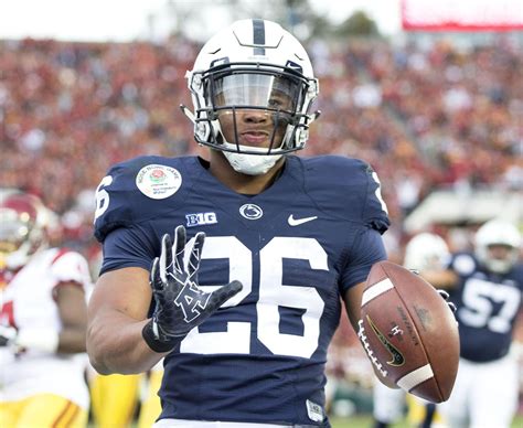 Penn State football's Saquon Barkley ran a 4.33-second 40-yard in an ...