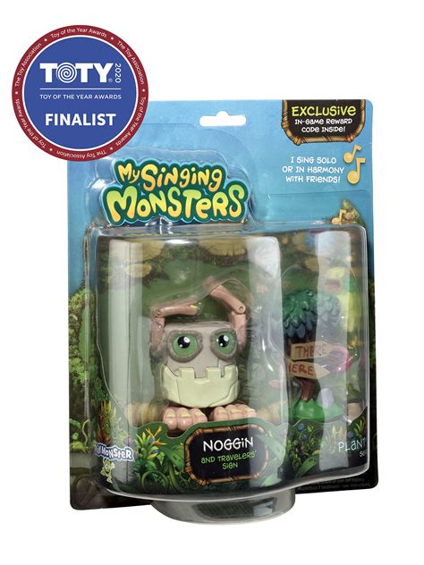 My Singing Monsters Noggin– Collectible Figurine Sings Solo or in Sync with Other Figures ...