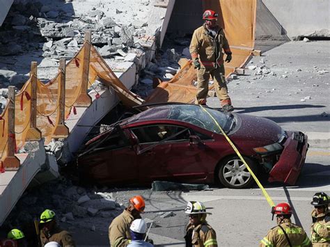 FIU bridge collapse: At least 4 killed after pedestrian bridge at ...