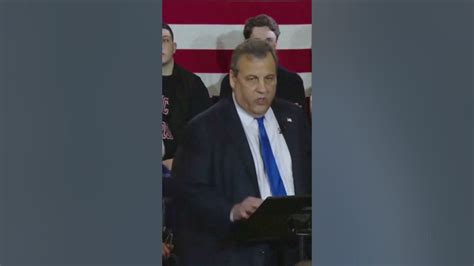 Chris Christie Says He's Dropping Out of 2024 Presidential Race - YouTube