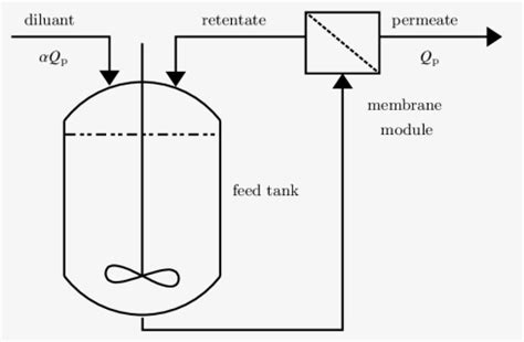 Batch Diafiltration Process Diagram, HD Png Download - kindpng