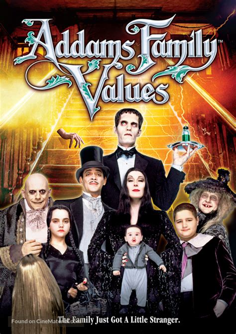 Addams Family Values dvd cover