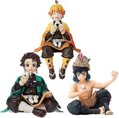 Demon Slayer: Kimetsu no Yaiba Eat Rice Balls PVC Figure With Box | eBay