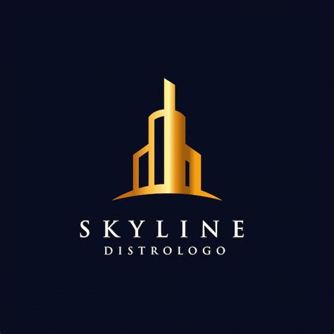 Premium Vector | Skyline logo template