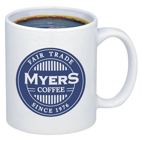 White Coffee Mug With Customized Logo | Custom Coffee Mugs
