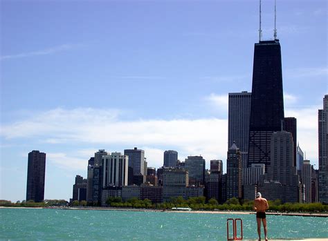 Lake swimming - Chicago | Lake Michigan water temperature is… | Flickr