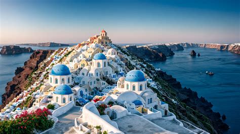 Free download 4K Wallpaper Santorini Greece Europe rStableDiffusion [3840x2160] for your Desktop ...